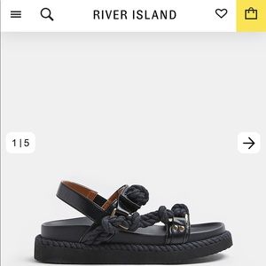 River Island Sandals (size 9)